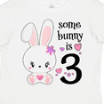thumbnail image 4 of Inktastic Somebunny is Three-third Birthday Bunny Boys or Girls Toddler T-Shirt, 4 of 5