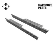Hardcore Parts Aluminum Diamond Plate Rocker Panel for EZGO TXT Golf Cart (1996-2013) (Set of 2)