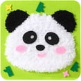 thumbnail image 1 of Tingzi DIY Embroidery Doll Set for Kids, Sewing Arts and Crafts Kit, Easy to Do Cartoon Animal Sewing Projects Yarn Board, Felt Animals Stickers Hands On Activities, 1 of 8