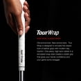 thumbnail image 2 of Golf Pride Tour Wrap Golf Grip - Comfortable, Durable Grip for Clubs - Classic Wrap Design with High-Tack Feel - Rubber Construction - Jumbo - Black - 3 Pack, 2 of 7