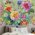 thumbnail image 2 of Orinice Flowers Tapestry Wall Hanging Unique Style Graphic Tapestries Home Wall Decor Art for Living Room Bedroom Apartment Farmhouse Dorm Decorations 50x40inch, 2 of 6