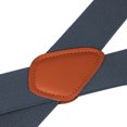 thumbnail image 3 of Buyless Fashion Suspenders for Men - 48" Elastic Adjustable Straps 1 1/4" - X Back, 3 of 7