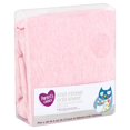 thumbnail image 7 of Parent's Choice Knit Fitted Crib Sheet, Pink, 1 Pack, 7 of 7