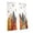 Style B, variant on Thanksgiving Semi Sheer Curtains, Fall Harvest Window Drapes, Seasonal Motif Light Filtering Panels, Rod Pocket Voile