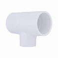 thumbnail image 2 of Raccords de Tuyaux en PVC, Tee-Shirt Réducteur, Blanc, 1.5 x 1.5 X.1-In., Slip x Slip x Slip -PVC 02400 5850HA, 2 of 4