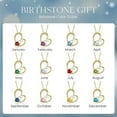 thumbnail image 3 of Heart Cross Birthstone Necklace Baptism Gifts First Communion Gifts Easter Birthday Christmas Gifts Jewelry for Goddaughter Women, 3 of 6