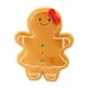 thumbnail image 3 of Cojín navideño de peluche, almohada decorativa, suave, animal de peluche, lindo Chica de jengibre, 3 of 9