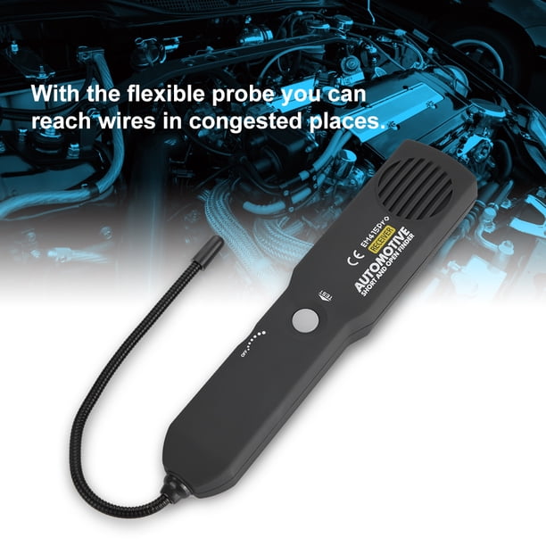 Probador de cables automotrices, EM415PRO DC 6-42V Rastreador de cables abiertos Buscador automotriz Experiencia incomparable