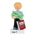thumbnail image 4 of Personalized First Job Ornament - New Job Ornament, My First Job, Employee Ornaments, Occupation Ornaments, New Job Christmas Ornament, 1st Job Ornament - Blonde Male - Free Customization, 4 of 10