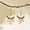 Color3, variant on Bohemian Ocean-Style Shell Starfish Earrings with Crystal Beads - Vacation-Inspired Dangle Earrings for Beach & Boho Looks