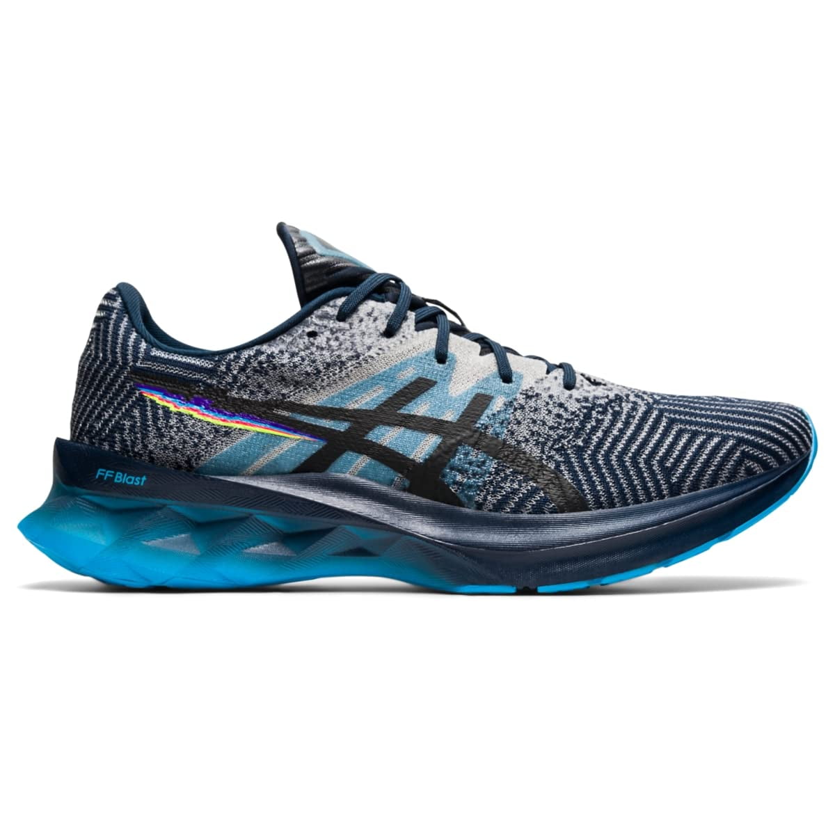 ASICS Men's NOVABLAST Pixel Noise Running Shoe