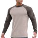 thumbnail image 1 of pstuiky camisa de manga larga para hombre, Suéter informal de moda para hombre, color liso, manga larga y cuello redondo. Tops de hombre xxl, 1 of 5