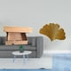 thumbnail image 2 of Estante flotante,Estante flotante moderno y rústico para organizar apartamentos.,Esculturas de pared de hojas,Esculturas de pared de hierro forjado con hojas de ginkgo,Escultura de pared con, 2 of 8