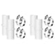 thumbnail image 1 of Conectores de Manguera de DesagüE de Lavadora de 4 Piezas Adaptador de Extensión de Lavadora Con Abrazaderas de Manguera de DesagüE de 4 Piezas, 1 of 5