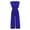 Blue, variant on YOTMKGDO Women'S V Neck Splicing Comfortable Casual Solid Color Jumpsuit For Women Straight Pants Simple And Exquisite Design Blue XXL