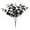 A, variant on MInHoues 13.78 Inch Black Artificial Eucalyptus Stems, Gothic Faux Round Eucalyptus Leaves Branches, Spooky Floral Filler for Halloween Vase Wreath Arrangement Decor