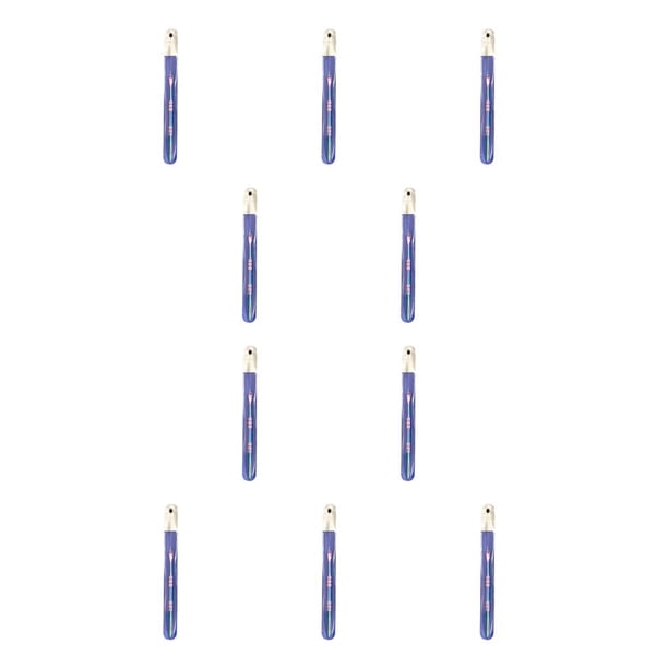 Billuyoard Herramienta de tallado de cera, suministros de escultura de acero inoxidable, equipo doméstico mixto ligero para limpieza del hogar, titanio colorido 10piezas