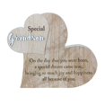 thumbnail image 1 of 7" Hearts "Special Grandson" With Saying Block Sign, 1 of 1