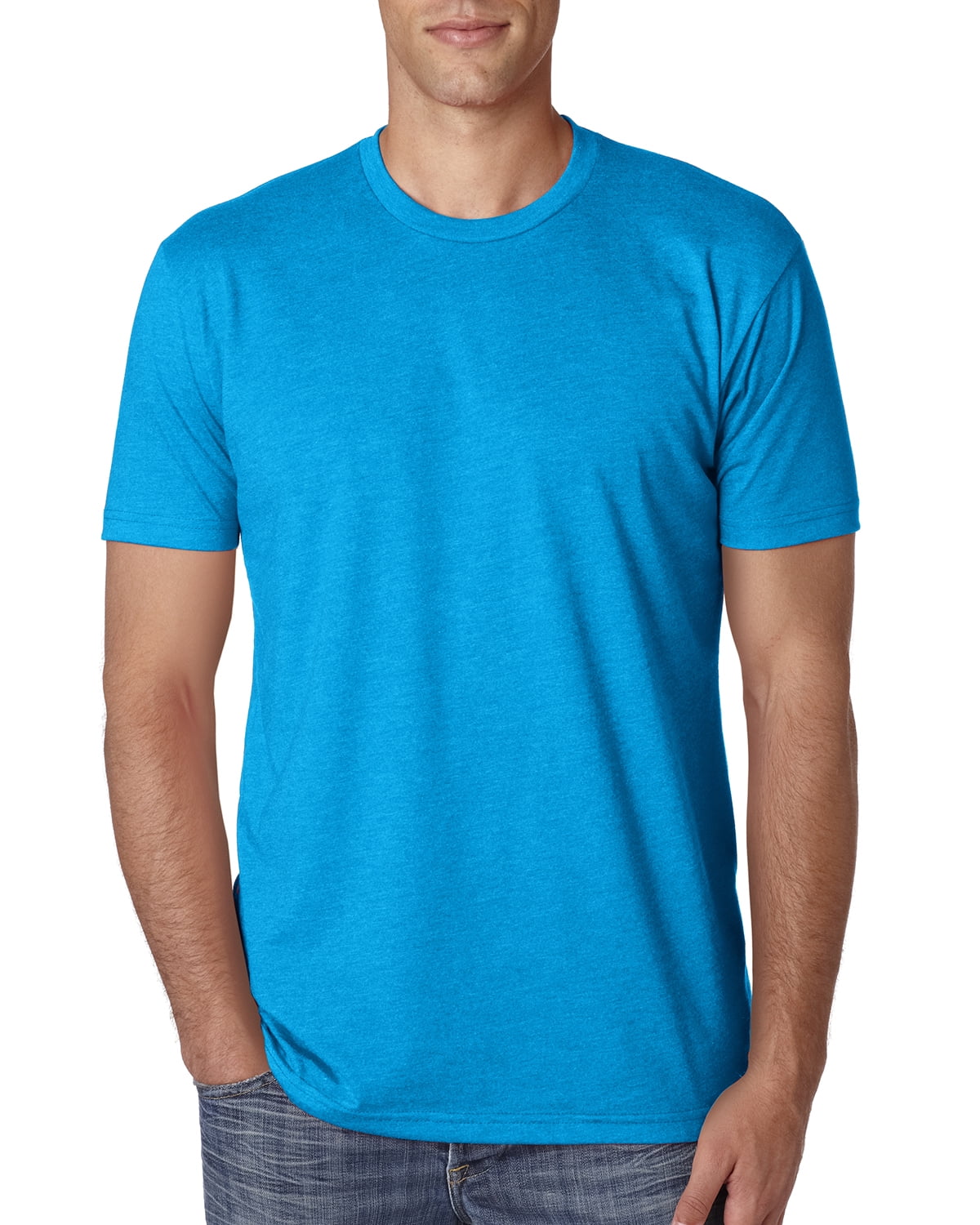 turquoise Pack12 Next Level Mens CVC Jersey T-Shirt XX-Large 