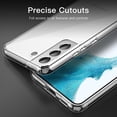 thumbnail image 5 of JETech Case for Samsung Galaxy S22 5G 6.1-Inch, Non-Yellowing Shockproof Bumper Protective Phone Cover, Anti-Scratch Hard PC Back (Clear), 5 of 6