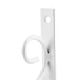 thumbnail image 1 of Gancho para plantas de hierro, soporte para plantas, suspensión de pared para plantas, para interior, exterior, maceta, campanas de viento, linterna, alimentador de pájaros[Blanco] Ecomeon no, 1 of 6