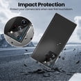 thumbnail image 4 of Película de vidrio de cámara de 2 piezas para Samsung Galaxy S20 Ultra: fácil fijación, antiarañazos, sin interferencias de rayos o sensores, vidrio protector de protección de cámara Adepaton 221067, 4 of 9