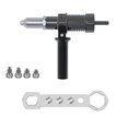 thumbnail image 1 of Electric Riveting Machine Adapter Rivet Head Drill and Handle Wrench, 1 of 5