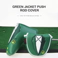 thumbnail image 1 of Cover Golf Golf Putter Cover Anti-Rayures Finition Fine Résistant à l'Humidité Magnétique Résistant à la Poussière Résistant à la Déchirure Magnétique Mallet Lame Head Fournitures, 1 of 7