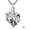 4-apr.-simulated diamond, variant on Skeleton Urn Necklace for Ashes 925 Sterling Silver Heart Birthstone Skull Urn Pendant Necklaces Memorial Keepsake Cremation Jewelry for Women Men, 20"+2"