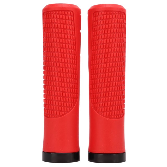 Bike Handlebar Grips, High Density Shockproof 2 PCS Bike Handlebar Cover For Folding Bike Black,Red