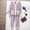 Purple, variant on Vetsdori Long Sleeve Pajamas Sets for Women Casual Fleece Nightwear Flannel 2 Pieces,Sleepwear Soft Homewear Womens Pajamas Fashion