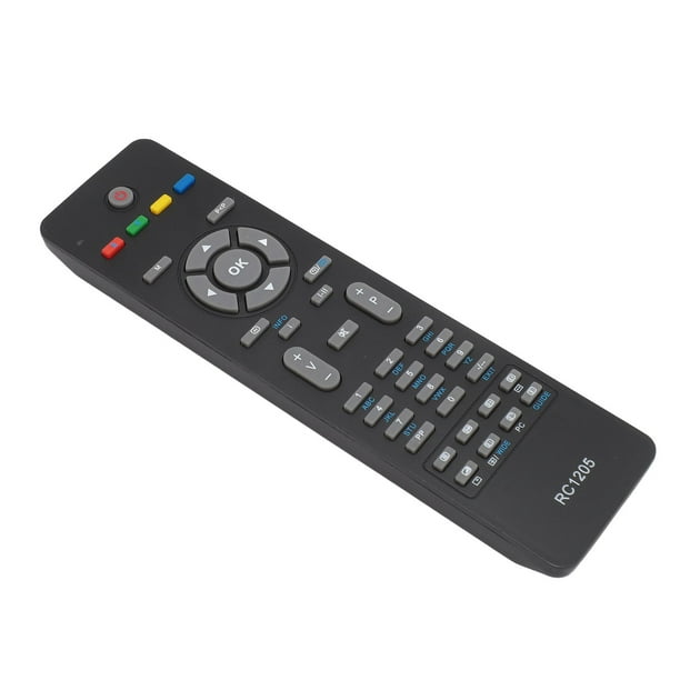 Control Remoto Universal De TV, RC1205 ABS Duradero De Larga Distancia De Transmisión Reemplazo De Control Remoto De TV Ergonómico Para La Mayoría De Los Modelos De TV