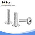 thumbnail image 3 of Vis de Machine Phillips Tête de Fermeté 1/4-20 x 1 Pouces, Acier Inoxydable 304, Finition Vive, Lot de 20, 3 of 5
