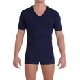 thumbnail image 1 of Playera con Cuello en V de la Serie Ginch Gonch Signature Azul Marino Grande, 1 of 2