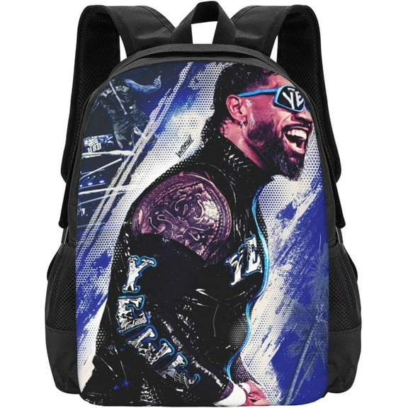 Jey USO Wrestler Unisex Sports Bag, Backpack for Indoor Portable Business Backpack Notebook Bag for Men and Women