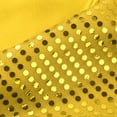 thumbnail image 7 of JanJean Kids Boys Girls Jazz Dance Costume Sequins Long Sleeve Button Down Shirt 70s Disco Party Fance Dress Up Gold 4-5, 7 of 7