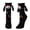 Black, variant on Christmas Hand in Hand Socks Holding Hands Socks Couple Magnetic Hand Socks Mid Tube Sock Xmas Gifts Socks