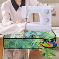 thumbnail image 4 of HELLHERO Tropical Palm Cover Sewing Machine Mat Organizer Fabric Polyester Lightweight Store Thread Small Scissors Sewing Accessories Dustproof, 4 of 5