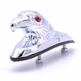 thumbnail image 5 of Guardabarros delantero Universal para motocicleta, estatua decorativa de cabeza de águila para marcos y accesorios de moto de cross ATV, capó de coche, 5 of 5
