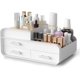 thumbnail image 1 of Organizador de maquillaje, caja de almacenamiento de cosméticos, organizador de maquillaje, tocador, soporte de cosméticos de plástico con cajón, 1 of 4