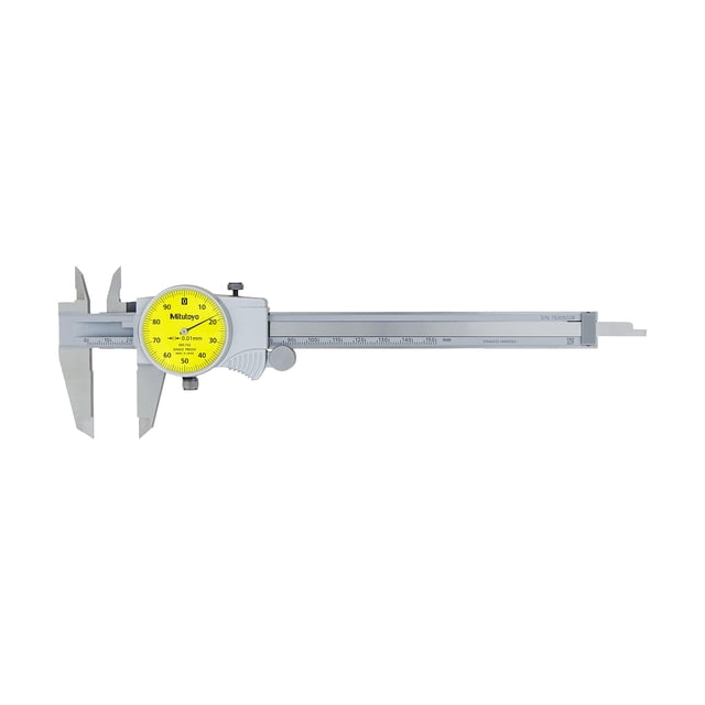 Calibrador de esfera Mitutoyo 505-732 0-150 mm, rango de precisión de 0,01 mm