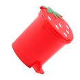 thumbnail image 6 of LOLIPPYY Small Red Desktop Trash Bin with Lid, Practical PP Plastic Garbage Can for Home and Office Use, 6 of 8