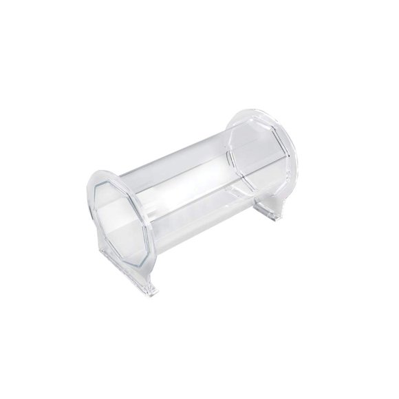 Azar Displays 900030-2019 Soporte para diadema de acrílico transparente, horizontal, soporte para diadema, organizador de exhibición, soporte para exhibición de joyería, paquete de 2, 11.875 pulgadas