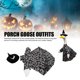thumbnail image 3 of Goose Holiday Porch Goose Trajes Negro Elegante Patrón De Calavera Ropa De Ganso De Porche Fácil De Poner Y Quitar Con Sombrero Para Ganso De 23 Pulgadas, 3 of 7