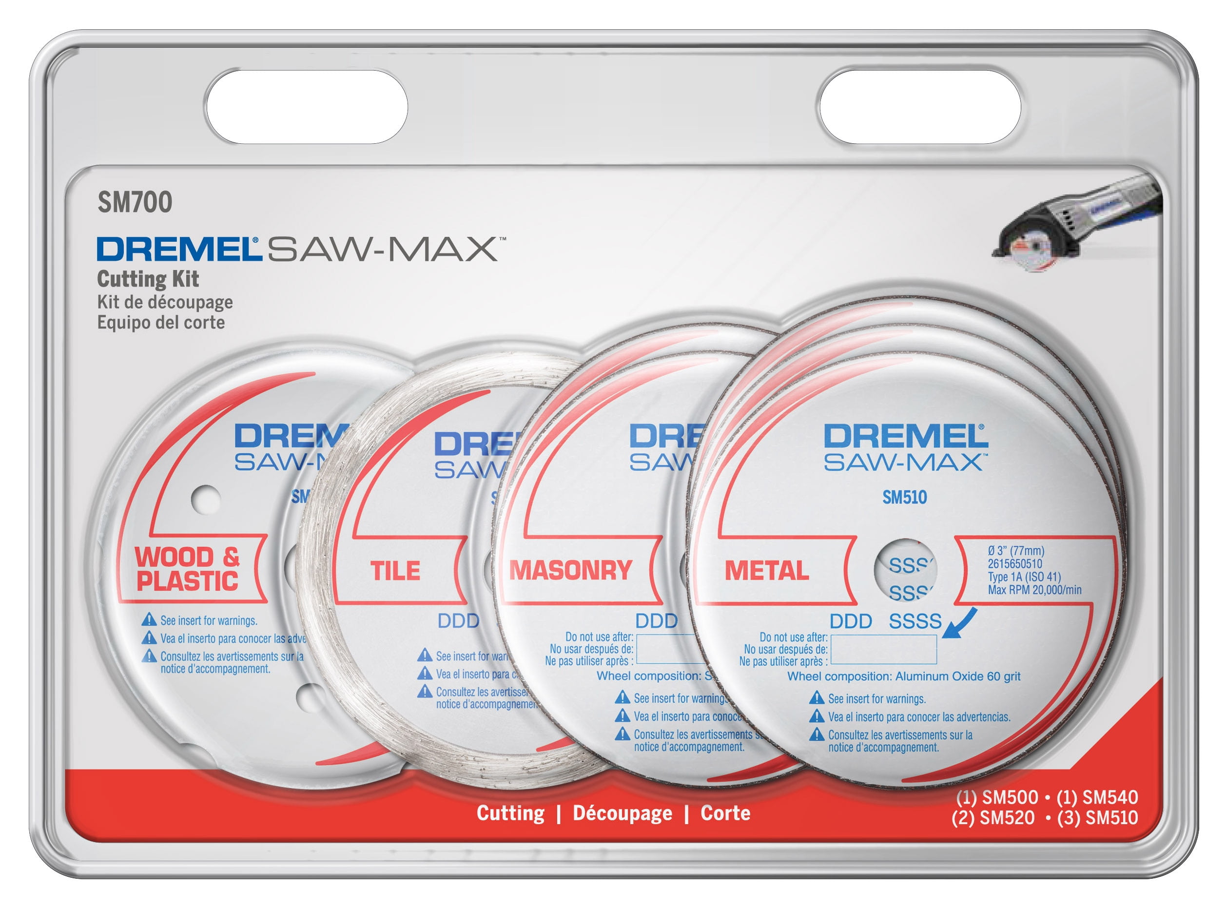 Dremel SM700 7Piece Cutting Kit