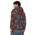 thumbnail image 4 of Kdxio Ladybug Print Men Hoodies Casual Hoodies for Men with Zip Pockets Full Zip Long Sleeve Sweatshirt Sports Hooded Jacket-XX-Large, 4 of 5