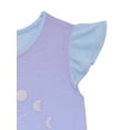 thumbnail image 2 of Wonder Nation Girls Short Sleeve Sleep Gown Pajama, Sizes 4-18 & Plus, 2 of 3