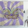 thumbnail image 1 of Ambesonne New Orleans Shower Curtain, Masquerade s, 69"Wx84"L, Multicolor, 1 of 3