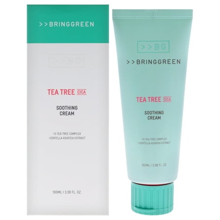 Soothing Cream - Tea Tree Cica by Bring Green for Unisex - 3.38 oz Cream