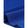 thumbnail image 5 of DARING DIVA Slit Hem Fashion One Shoulder Sheath Dress XS Royal Blue, 5 of 6